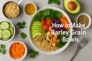 🥣 How to Make Barley Grain Bowls – A Nourishing & Power-Packed Delight 🌟
