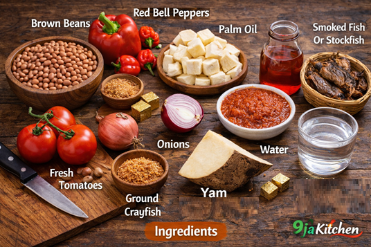 How To Make Beans And Yam Porridge: Comfort Food Delight🌟🔥 2 beans porridge with yam