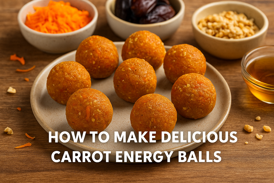 🥕✨ How to Make Carrot Energy Balls – A Delicious & Energizing Power Snack You’ll Love! 1 How to Make Carrot Energy Balls