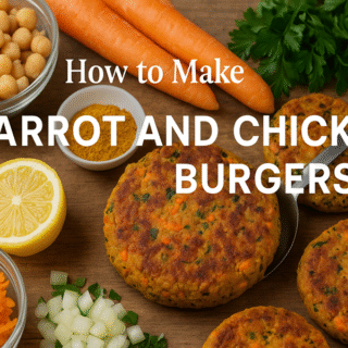 π₯ How to Make Carrot and Chickpea Burgers That Taste Amazing | Healthy & Flavour-Packed Delight! 14 How to Make Carrot and Chickpea Burgers