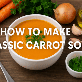 🥕 How to Make Classic Carrot Soup: The Ultimate Comfort Bowl of Goodness 13 How to Make Classic Carrot Soup