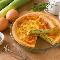 How to Make Leek and Goat Cheese Tart