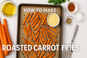 🥕 How to Make Roasted Carrot Fries: The Ultimate Crispy & Healthy Snack 🌟