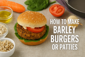 🌾 How to Make Barley Burgers or Patties: A Delicious, Healthy & Power-Packed Recipe! 🍔✨