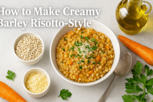 🌾 How to Make Barley Risotto-Style: A Delicious & Nutritious Twist 🍽️
