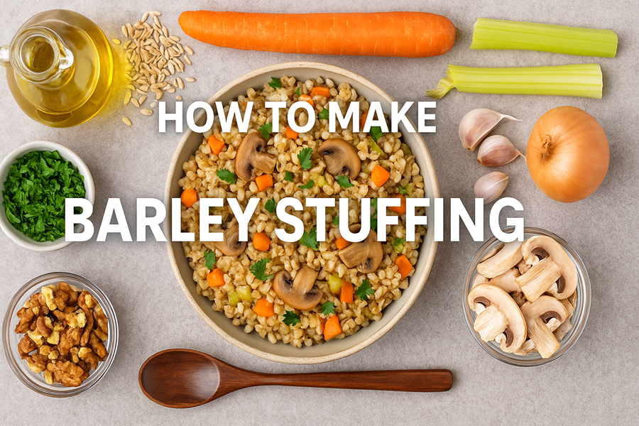 How to make Barley Stuffing