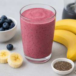 How to make Berry-Banana Smoothie with Chia