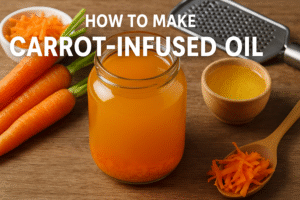 🥕✨ How to Make Carrot-Infused Oil (A Luxurious Homemade Delight!)