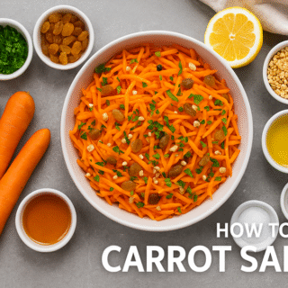 ๐ How to Make Carrot Salad โ A Refreshingly Delicious & Healthy Recipe ๐ฅ 14 How to make Carrot Salad