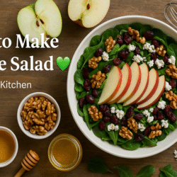 How to make apple salad
