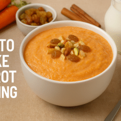 How to make carrot pudding