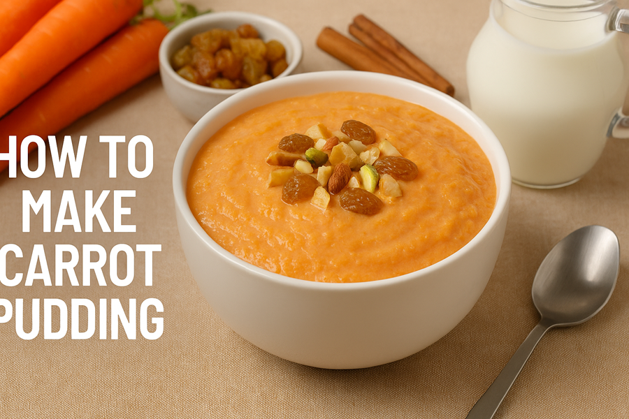 🥕✨ How to Make Carrot Pudding – The Ultimate Creamy & Heartwarming Dessert You’ll Love Forever! 1 How to make carrot pudding
