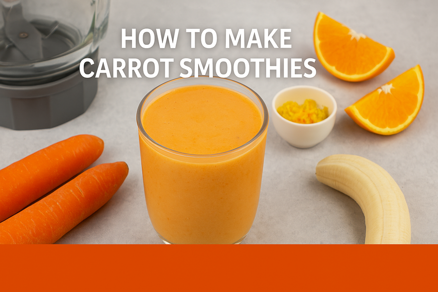 π₯ How to Make Carrot Smoothies That Energize Your Day | Ultimate Healthy Power Drink π§‘ 1 How to make carrot smoothies