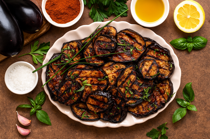 How to make grilled eggplant