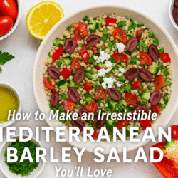 Mediterranean Barley Salad