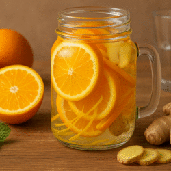 Orange-Ginger Detox Water