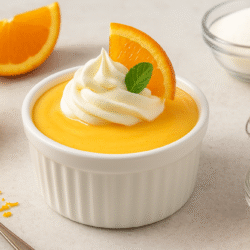 Orange Pudding Cups