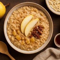 Spiced Pear Oatmeal