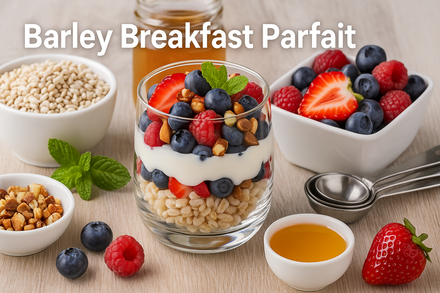 How to Make an Irresistible Barley Breakfast Parfait โ the Ultimate Healthy Morning Treat! ๐ 1 barley breakfast parfait