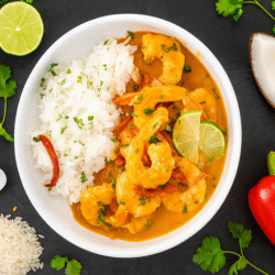 coconut shrimp curry rice