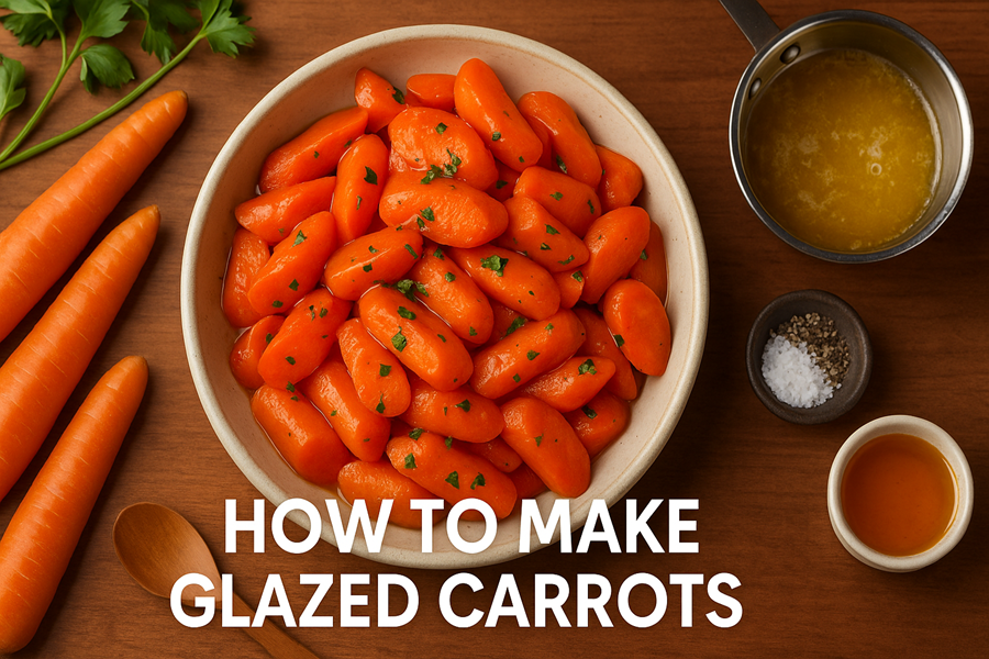 How to Make Glazed Carrots: A Delightful & Powerful Side Dish Recipe for Vibrant Meals🥕🔥 1 glazed carrots