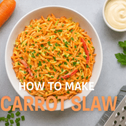 how to make Carrot Slaw
