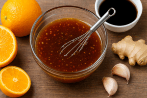 🧡 How to Make Orange-Soy Marinade: A Flavor-Boosting Secret You’ll Love 🍊✨