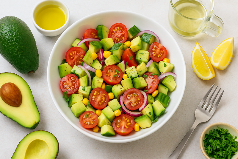 how to make avocado salads