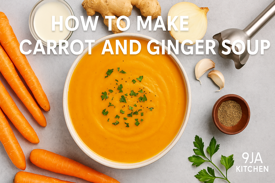 π₯β¨ How to Make Carrot and Ginger Soup β A Delicious Comforting Power-Packed Recipe 1 how to make carrot and ginger soup