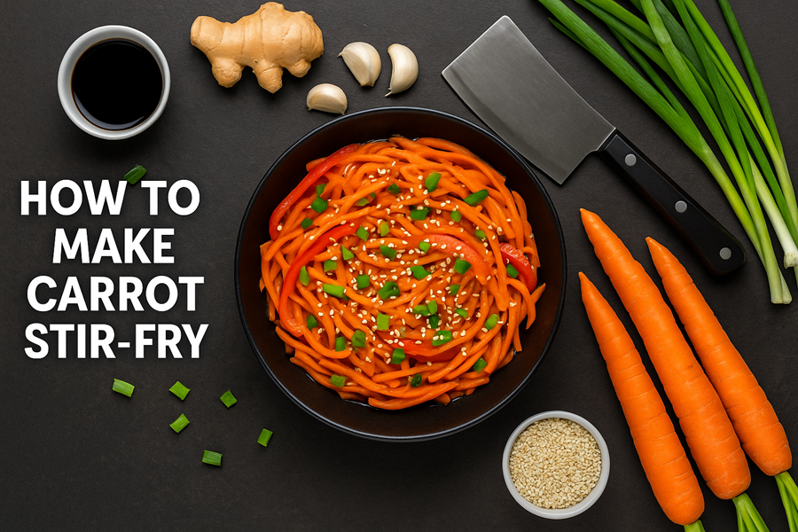 ✨ How to Make Carrot Stir-Fry | Irresistible & Delicious Recipe 🥕 1 how to make carrot stir-fry