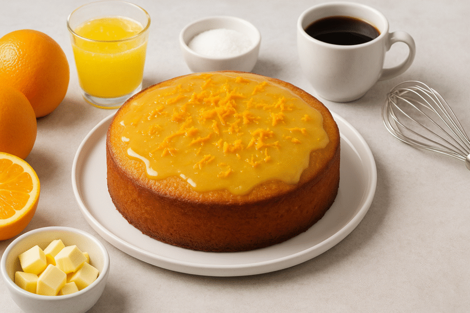 🍊 How to Make Moist Orange Cake: The Ultimate Fluffy & Flavorful Delight 🍰☕ 1 how to make moist orange cake