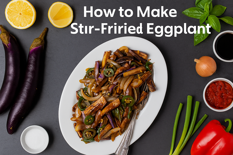 how to make stir-fried eggplant