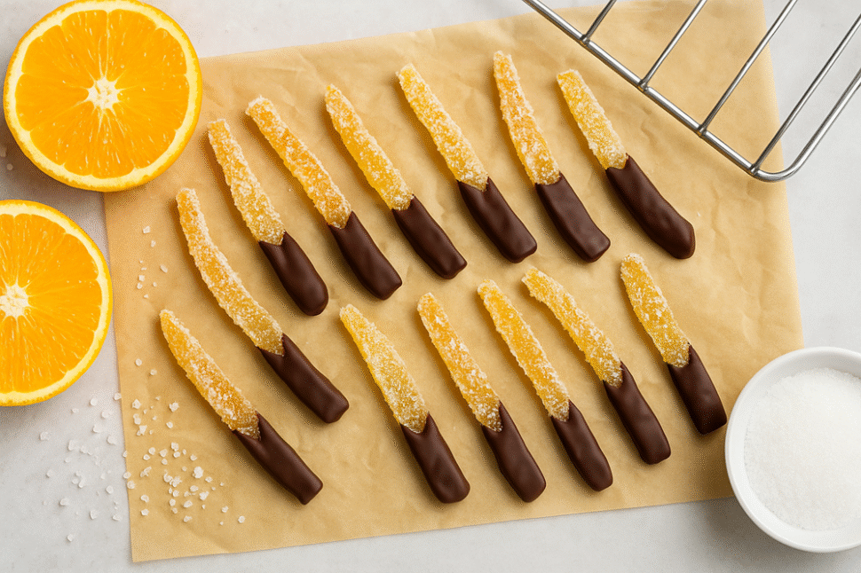 ๐โจ How to Make Candied Orange Peel (Zero Waste & Irresistibly Sweet!) ๐ซ 1 How to make candied orange peel