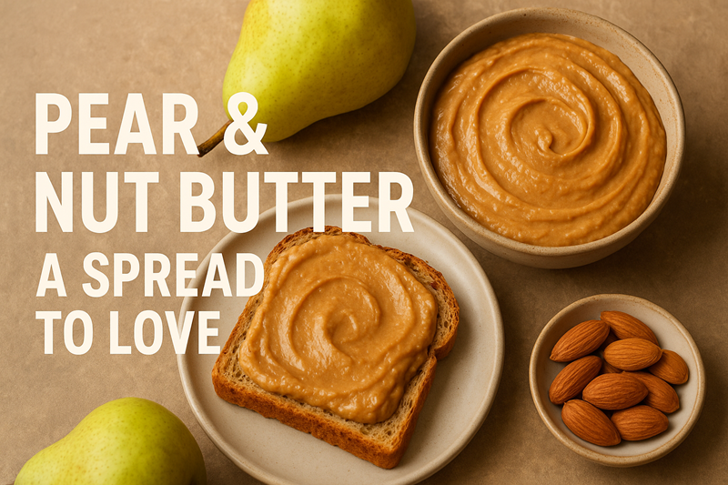 pear and nut butter