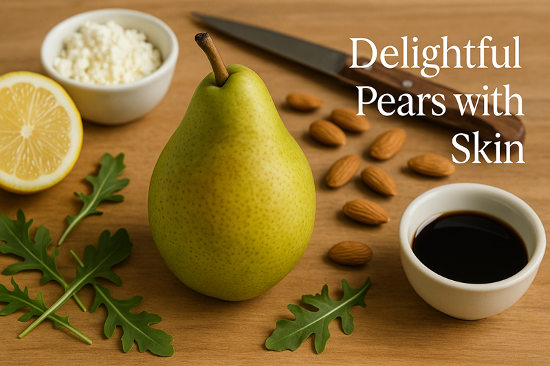 pears with skin