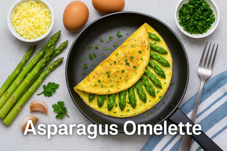 Asparagus Omelette
