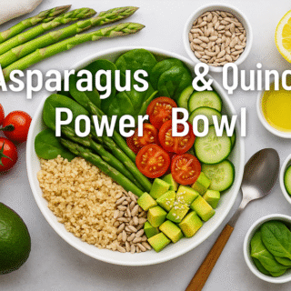 How to Make Asparagus and Quinoa Power Bowl for an Amazing & Nourishing Meal 🌱💪 (Easy, Healthy & Delicious!) 13 Asparagus and Quinoa Power Bowl