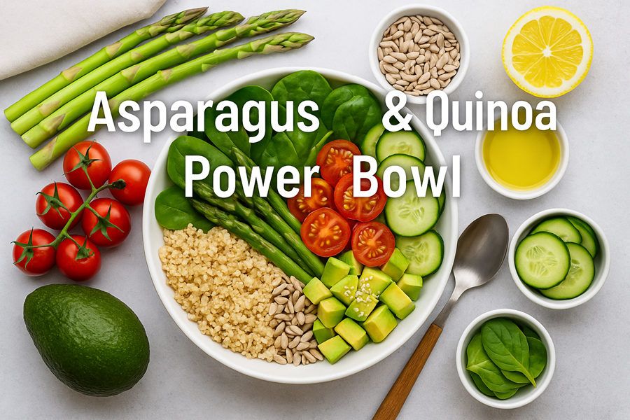 Asparagus and Quinoa Power Bowl
