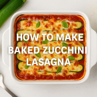 Baked Zucchini Lasagna