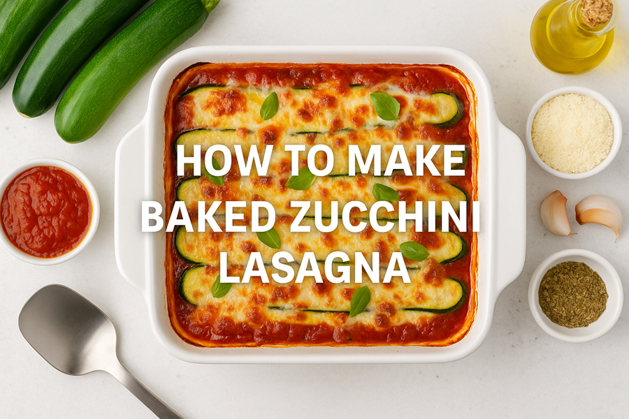 Baked Zucchini Lasagna