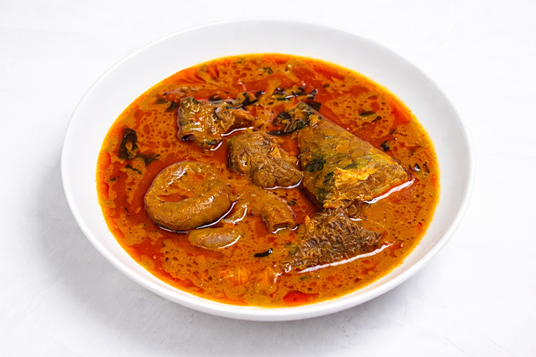 traditional Niger Delta banga soup