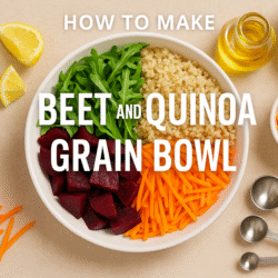 Beet and Quinoa Grain Bowl