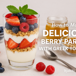 Berry Parfait with Greek Yoghurt