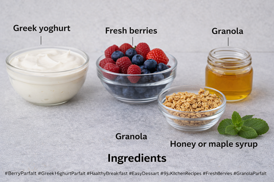 Greek yoghurt dessert