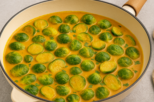 How to Make Brussels Sprouts Coconut Curry: A Delightfully Powerful & Comforting Recipe 🌿🔥 2 Brussels Sprouts Coconut Curry