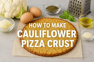 How to Make Cauliflower Pizza Crust for a Delicious & Powerful Homemade Treat 🍕✨