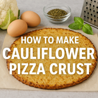 Cauliflower Pizza Crust