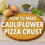 How to Make Cauliflower Pizza Crust for a Delicious & Powerful Homemade Treat 🍕✨ 4 Cauliflower Pizza Crust