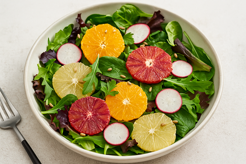 How to Make a Vibrant & Powerful Citrus Radish Salad with Mixed Greens🥗 2 Citrus Radish Salad with Mixed Greens 1