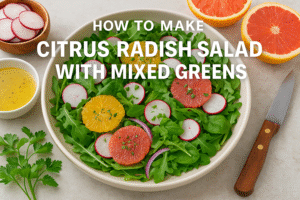 How To Make Vegetable Soup: A Powerful, Delicious, And Comforting Nigerian Classic 5 How to Make a Vibrant & Powerful Citrus Radish Salad with Mixed Greens🥗